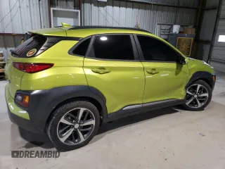 2020 Hyundai Kona Limited z VIN KM8K33A5XLU443910, wystawiony jako Copart lot #49544565 z przebiegiem 80 613 mil mil oraz Szkoda całkowita • Salvage title. Historia ofert i sprzedaży dostępna na DreamBid. Obrazek 3.
