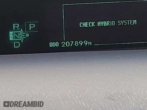 2011 Toyota Prius I with VIN JTDKN3DU1B1427404, listed as a IAAI auction lot 41783804 with 207,899 mi miles. Bid and sale history available at carsss.com. Image 15.