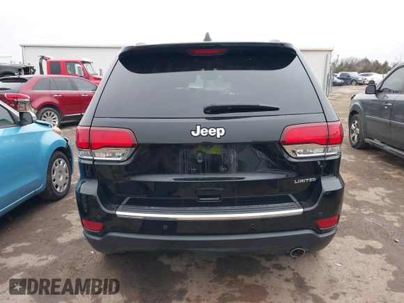 2020 Jeep Grand Cherokee Limited X with VIN 1C4RJEBG8LC265778, listed as a IAAI auction lot 41525319 with 119,992 mi miles. Bid and sale history available at carsss.com. Image 16.