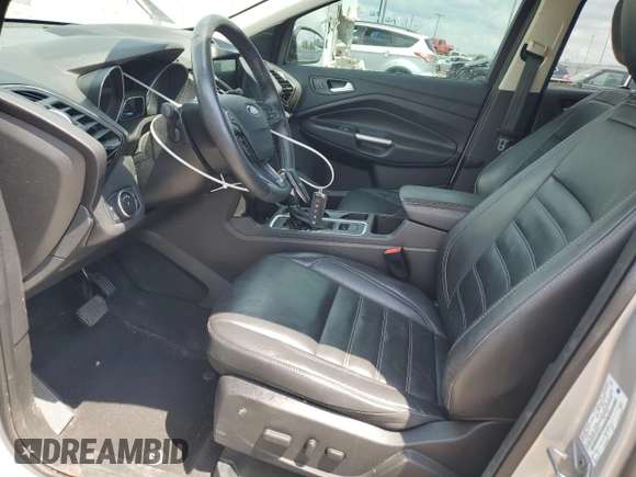 2018 Ford Escape Titanium with VIN 1FMCU9J99JUC89677, listed as a Copart auction lot 60421545 with 98,021 mi miles and Salvage title. Bid and sale history available at DreamBid. Image 7.
