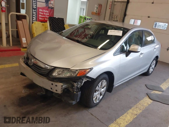 2012 Honda Civic LX с VIN 2HGFB2F54CH310009, выставлен на аукционе IAAI как лот 41527505 с пробегом 87 991 миль миль и . История ставок и продаж доступна на DreamBid. Изображение 17.