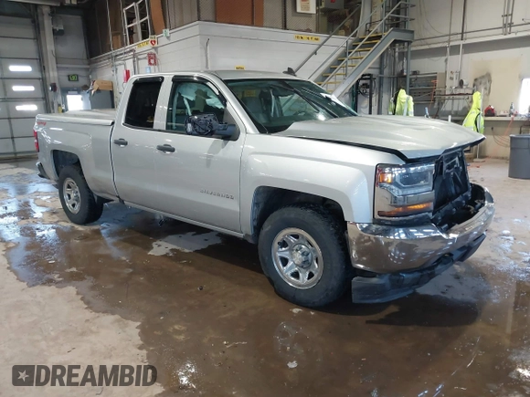 2016 Chevrolet Silverado 1500 Work Truck with VIN 1GCVKNEHXGZ141420, listed as a IAAI auction lot 41524916 with 144,275 mi miles and . Bid and sale history available at DreamBid. Image 1.
