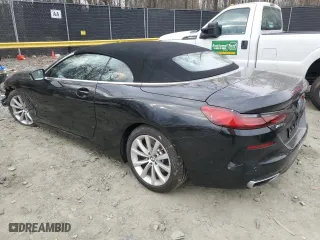 2020 BMW 8 Series 840i with VIN WBADZ4C07LCE88649, listed as a Copart auction lot 46906535 with 38,604 mi miles and Salvage Title. Bid and sale history available at carsss.com. Image 2.