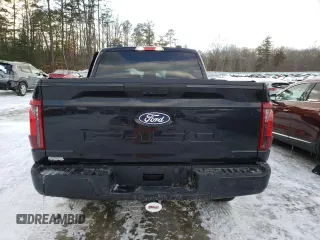 2024 Ford F-150 STX with VIN 1FTEW2LP9RKD96519, listed as a Copart auction lot 45815305 with 2,021 mi miles and Salvage Title. Bid and sale history available at carsss.com. Image 6.