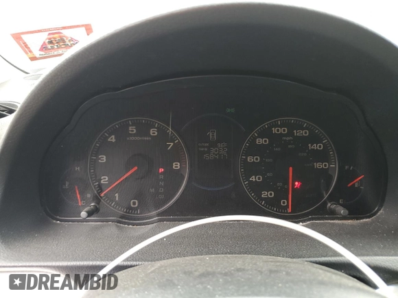 2004 Acura TSX with VIN JH4CL96834C008375, listed as a Copart auction lot 64144965 with 158,417 mi miles and Salvage title. Bid and sale history available at DreamBid. Image 9.