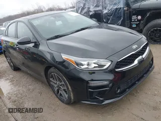 2019 Kia Forte S with VIN 3KPF34AD0KE015151, listed as a IAAI auction lot 41992096 with 62,736 mi miles. Bid and sale history available at carsss.com. Image 1.