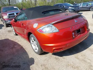 2009 Mitsubishi Eclipse GS with VIN 4A3AL25F69E010730, listed as a IAAI auction lot 41990261 with 225,184 mi miles. Bid and sale history available at carsss.com. Image 3.