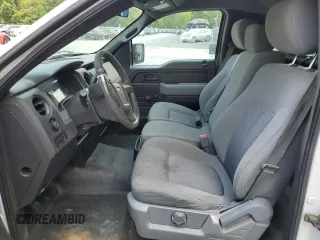 2012 Ford F-150 XL with VIN 1FTNF1CF9CKD27242, listed as a Copart auction lot 62665505 with 202,023 mi miles and Salvage title. Bid and sale history available at DreamBid. Image 7.