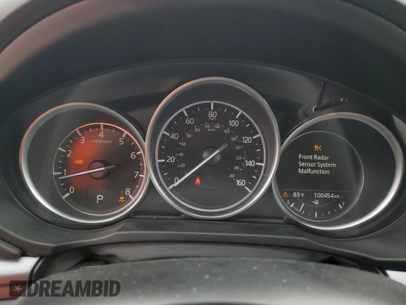 2019 Mazda CX-5 Sport with VIN JM3KFABM5K1597891, listed as a Copart auction lot 55020815 with 100,454 mi miles and Non Repairable. Bid and sale history available at DreamBid. Image 9.