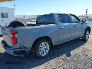 2024 Chevrolet Silverado 1500 Custom with VIN 1GCPABEK9RZ232509, listed as a IAAI auction lot 40923116 with 12,719 mi miles and . Bid and sale history available at DreamBid. Image 4.