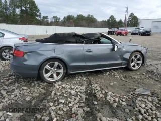 2016 Audi A5 Premium Plus with VIN WAUM2AFH4GN009521, listed as a Copart auction lot 50829865 with 111,379 mi miles and Salvage Title. Bid and sale history available at carsss.com. Image 3.