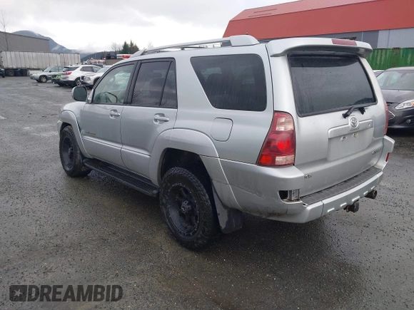 2004 Toyota 4Runner SR5 with VIN JTEBU14R240023681, listed as a IAAI auction lot 41870146 with 214,015 mi miles and . Bid and sale history available at DreamBid. Image 3.