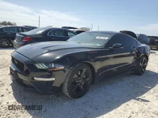 2022 Ford Mustang GT with VIN 1FA6P8CF5N5135124, listed as a Copart auction lot 48061695 with 15,662 mi miles and Salvage Title. Bid and sale history available at carsss.com. Image 1.