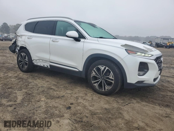 2019 Hyundai Santa Fe Limited z VIN 5NMS5CAA7KH027217, wystawiony jako Copart lot #80424754 z przebiegiem 86 370 mil mil oraz Szkoda całkowita • Salvage title. Historia ofert i sprzedaży dostępna na DreamBid. Obrazek 4.