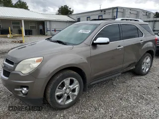 2012 Chevrolet Equinox LTZ with VIN 2GNFLGE55C6161624, listed as a Copart auction lot 51829565 with 164,432 mi miles and Salvage Title. Bid and sale history available at carsss.com. Image 1.