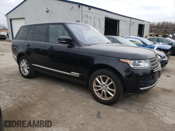 2016 Land Rover Range Rover with VIN SALGR2KF9GA265806, listed as a Copart auction lot 53447015 with 74,393 mi miles and Clean Title. Bid and sale history available at DreamBid. Image 4.