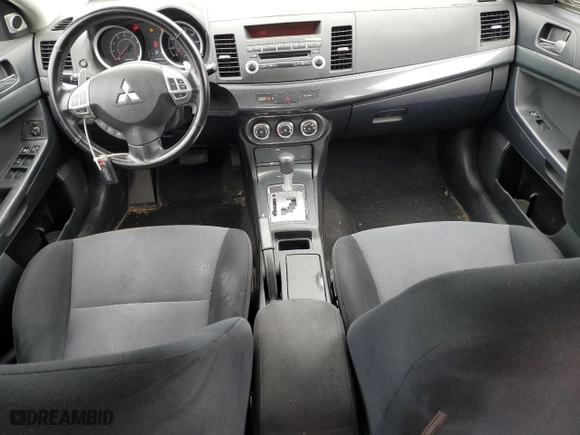 2010 Mitsubishi Lancer GTS with VIN JA32U8FW5AU001242, listed as a Copart auction lot 53711375 with 160,623 mi miles and Salvage Title. Bid and sale history available at carsss.com. Image 8.