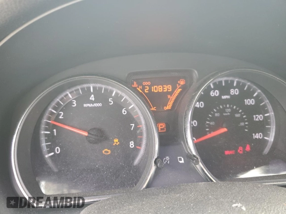 2014 Nissan Note SV with VIN 3N1CE2CP0EL368565, listed as a Copart auction lot 57510835 with 210,839 mi miles and Clean title. Bid and sale history available at DreamBid. Image 9.