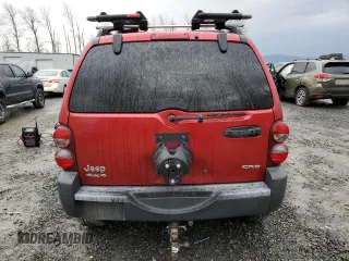 2006 Jeep Liberty Sport with VIN 1J4GL48596W270924, listed as a Copart auction lot 85902874 with 84,825 mi miles and Salvage Title. Bid and sale history available at carsss.com. Image 6.