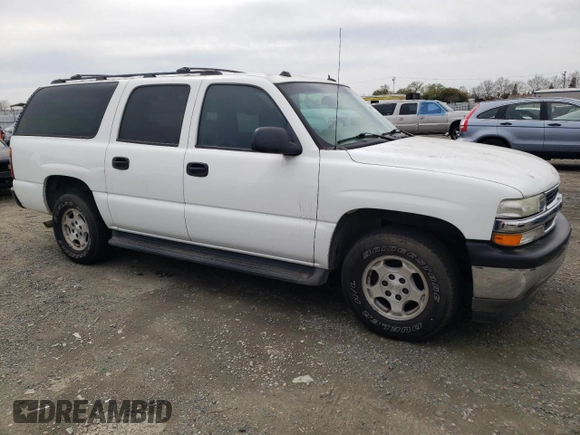 2005 Chevrolet Suburban LS with VIN 3GNEC16Z55G259666, listed as a Copart auction lot 49884865 with 229,651 mi miles and Clean title. Bid and sale history available at DreamBid. Image 4.
