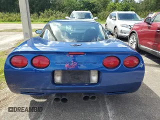 2002 Chevrolet Corvette with VIN 1G1YY22G325104997, listed as a Copart auction lot 75008234 with 0 mi miles and Non Repairable. Bid and sale history available at carsss.com. Image 6.