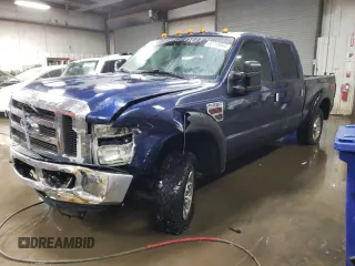 2008 Ford F-250 XL with VIN 1FTSW21R48EB32306, listed as a Copart auction lot 82715844 with 263,713 mi miles and Salvage title. Bid and sale history available at DreamBid. Image 1.
