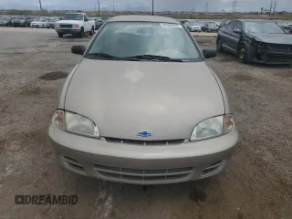 2002 Chevrolet Cavalier with VIN 1G1JC524027365578, listed as a Copart auction lot 65808005 with 55,446 mi miles and Clean title. Bid and sale history available at DreamBid. Image 5.