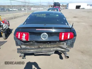 2010 Ford Mustang GT with VIN 1ZVBP8CH1A5152455, listed as a IAAI auction lot 41816345 with 261,275 mi miles and . Bid and sale history available at carsss.com. Image 17.