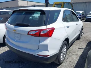 2021 Chevrolet Equinox LS with VIN 3GNAXHEV6MS143527, listed as a IAAI auction lot 42028486 with 23,136 mi miles and . Bid and sale history available at DreamBid. Image 4.