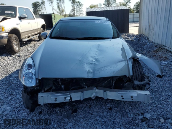 2006 Infiniti G35 Coupe with VIN JNKCV54E26M713869, listed as a Copart auction lot 75308004 with 91,589 mi miles and Salvage Title. Bid and sale history available at carsss.com. Image 5.