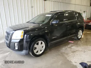 2011 GMC Terrain SLT-1 z VIN 2CTFLVE56B6452066, wystawiony jako Copart lot #47097855 z przebiegiem 106 609 mil mil oraz Nie do naprawy • Non repairable. Historia ofert i sprzedaży dostępna na DreamBid. Obrazek 1.