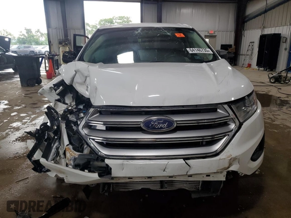 2016 Ford Edge SE with VIN 2FMPK4G93GBB87503, listed as a Copart auction lot 64146735 with Not provided miles and Salvage title. Bid and sale history available at DreamBid. Image 5.