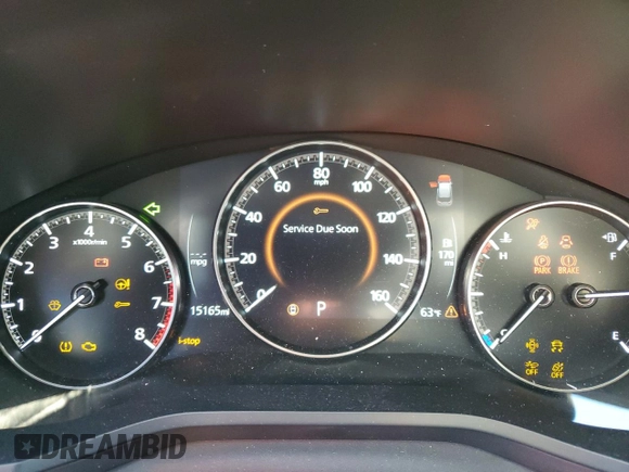 2024 Mazda CX-90 Preferred Plus with VIN JM3KKCHD8R1114256, listed as a Copart auction lot 84735564 with 15,165 mi miles and Salvage Title. Bid and sale history available at DreamBid. Image 9.
