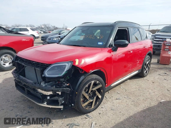 2025 MINI Countryman S z VIN WMZ23GA04S7P33413, wystawiony jako IAAI lot #41576638 z przebiegiem 9 505 mil mil oraz . Historia ofert i sprzedaży dostępna na DreamBid. Obrazek 19.