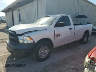 2019 Ram 1500 Classic Tradesman with VIN 3C6JR6DG9KG662332, listed as a Copart auction lot 42805525 with 63,285 mi miles and Salvage Title. Bid and sale history available at carsss.com. Image 1.