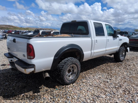 2006 Ford F-250 XL with VIN 1FTSW21P86EC38270, listed as a Copart auction lot 54608525 with 191,044 mi miles and Salvage title. Bid and sale history available at DreamBid. Image 3.