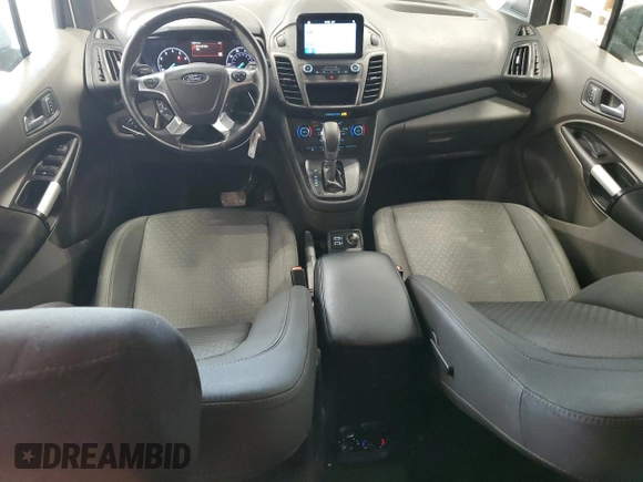 2019 Ford Transit Connect XLT with VIN NM0GE9F23K1406216, listed as a Copart auction lot 58146145 with 105,015 mi miles and Non repairable. Bid and sale history available at DreamBid. Image 8.
