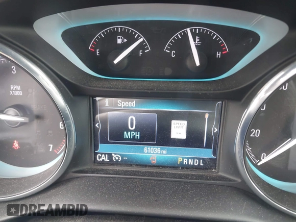 2017 Buick Envision Essence with VIN LRBFXDSA1HD092273, listed as a IAAI auction lot 41961115 with 61,036 mi miles and . Bid and sale history available at carsss.com. Image 14.
