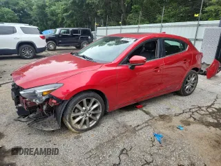 2018 Mazda 3 Grand Touring z VIN 3MZBN1M36JM201966, wystawiony jako Copart lot #60350915 z przebiegiem 71 000 mil mil oraz Czysty tytuł • Clean title. Historia ofert i sprzedaży dostępna na DreamBid. Obrazek 1.