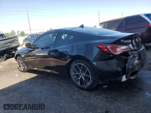 2016 Hyundai Genesis Coupe 3.8L Base with VIN KMHHT6KJ6GU132486, listed as a Copart auction lot 52518975 with 169,564 mi miles and Salvage Title. Bid and sale history available at carsss.com. Image 2.