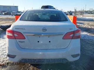 2018 Nissan Sentra SV with VIN 3N1AB7AP8JL627605, listed as a IAAI auction lot 41628858 with 97,248 mi miles. Bid and sale history available at carsss.com. Image 16.