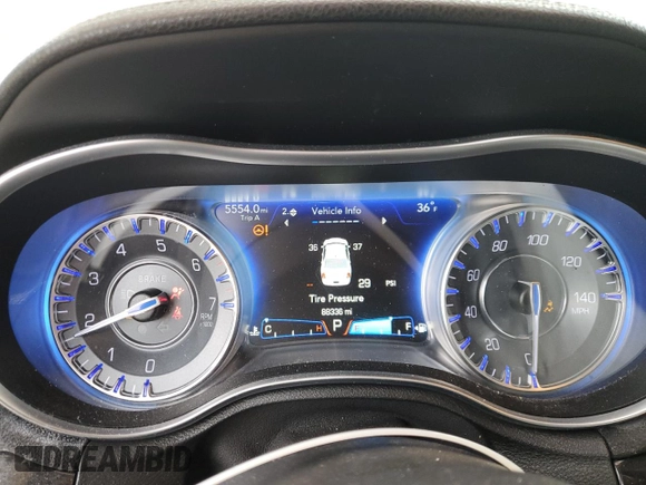 2017 Chrysler 300 C with VIN 2C3CCAEGXHH506625, listed as a Copart auction lot 89386855 with 88,336 mi miles and Salvage Title. Bid and sale history available at DreamBid. Image 9.