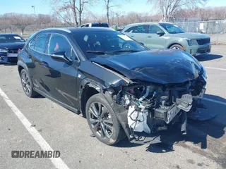 2021 Lexus UX with VIN JTHR9JBH7M2052899, listed as a IAAI auction lot 41878321 with 48,837 mi miles. Bid and sale history available at carsss.com. Image 1.