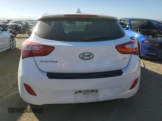 2016 Hyundai Elantra GT with VIN KMHD35LH4GU321917, listed as a Copart auction lot 76842614 with 107,526 mi miles and Salvage Title. Bid and sale history available at carsss.com. Image 6.