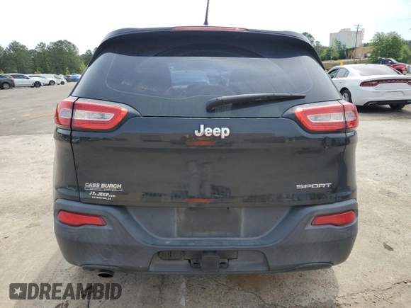 2015 Jeep Cherokee Sport с VIN 1C4PJLAB7FW631413, выставлен на аукционе Copart как лот 54123535 с пробегом Не указан миль и Списание • Salvage title. История ставок и продаж доступна на DreamBid. Изображение 6.