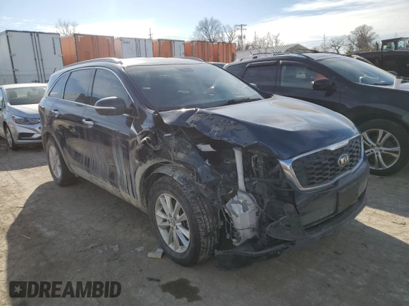 2019 Kia Sorento L z VIN 5XYPG4A32KG463068, wystawiony jako Copart lot #89367895 z przebiegiem Nie podano mil oraz Szkoda całkowita • Salvage title. Historia ofert i sprzedaży dostępna na DreamBid. Obrazek 4.
