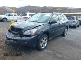 2008 Lexus RX 400h with VIN JTJGW31U382850234, listed as a IAAI auction lot 41556774 with 124,697 mi miles and . Bid and sale history available at DreamBid. Image 2.
