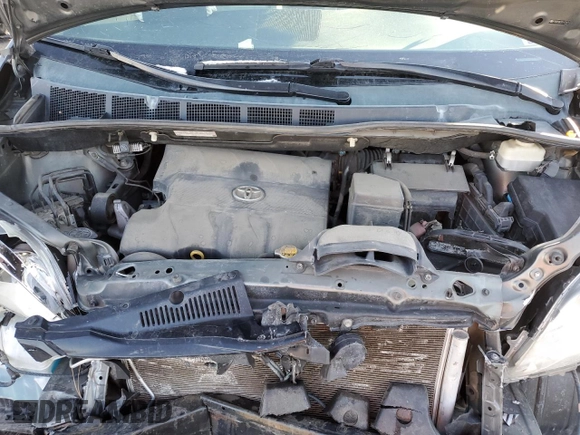 2012 Toyota Sienna with VIN 5TDZK3DC7CS177475, listed as a Copart auction lot 42987655 with 171,641 mi miles and Salvage Title. Bid and sale history available at carsss.com. Image 14.