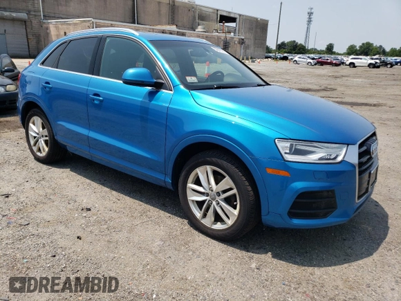 2016 Audi Q3 Premium Plus with VIN WA1EFCFS6GR006254, listed as a Copart auction lot 52847763 with 96,485 mi miles. Bid and sale history available at carsss.com. Image 4.
