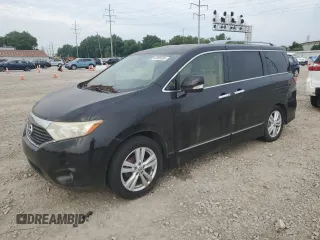 2013 Nissan Quest SV with VIN JN8AE2KP6D9065260, listed as a Copart auction lot 63989585 with 144,616 mi miles and Clean title. Bid and sale history available at DreamBid. Image 1.